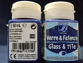 048 Blue Sapphire, Glass And Tile Frosted Colour 50ml